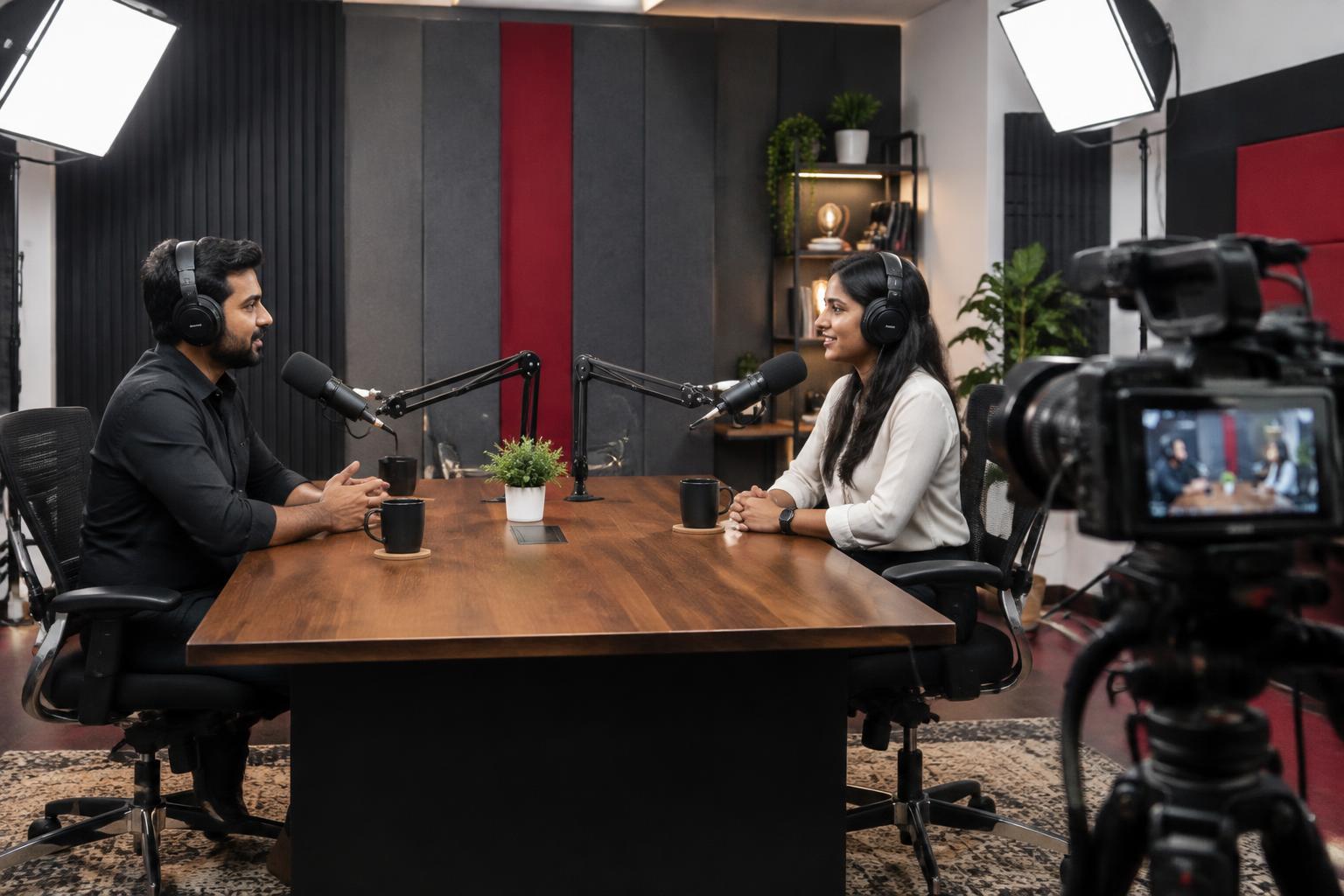 Podcast Shoots production